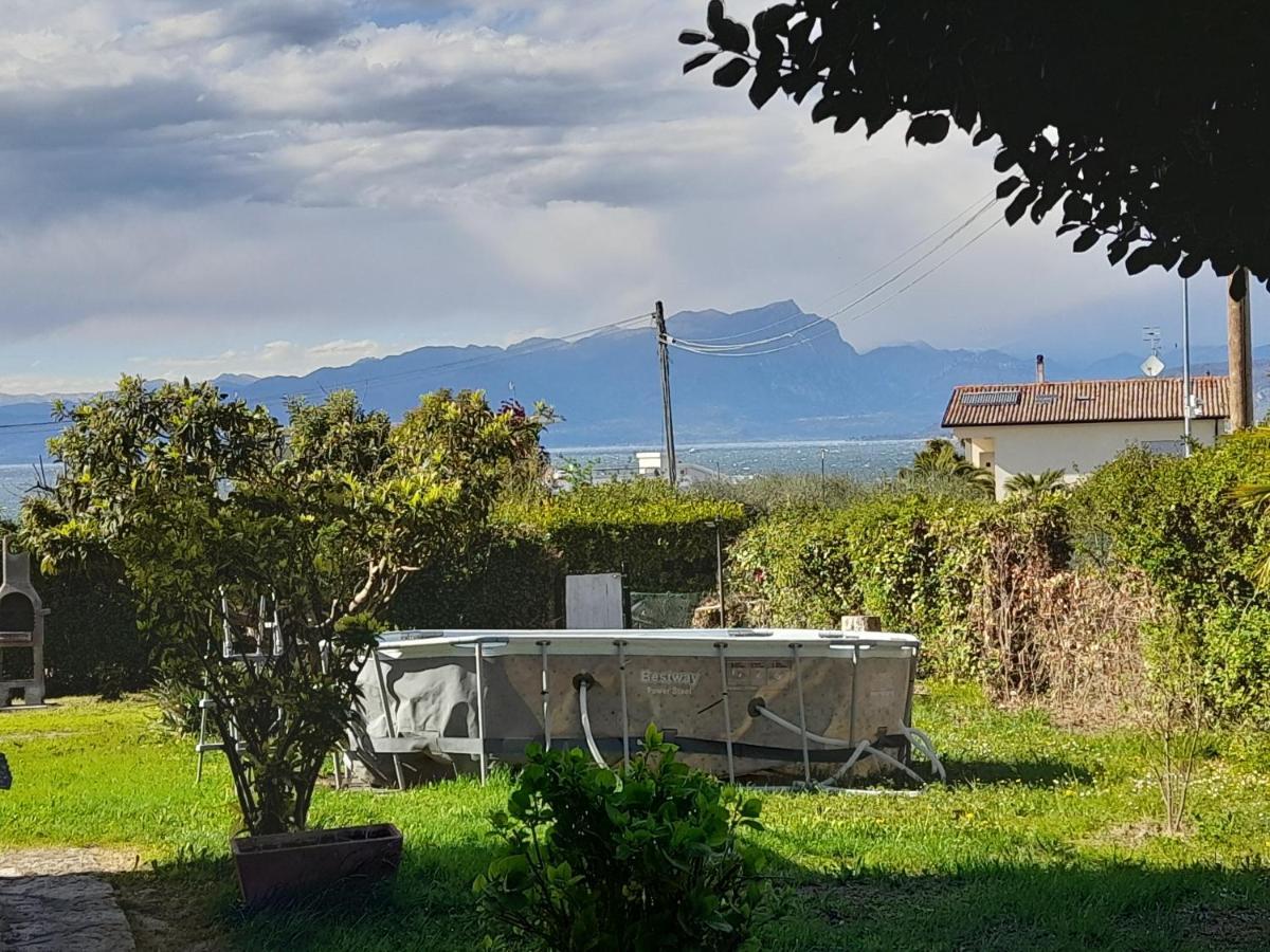 Villa La Magnolia - Private Beach Access, Garden, Views Lazise Exterior photo