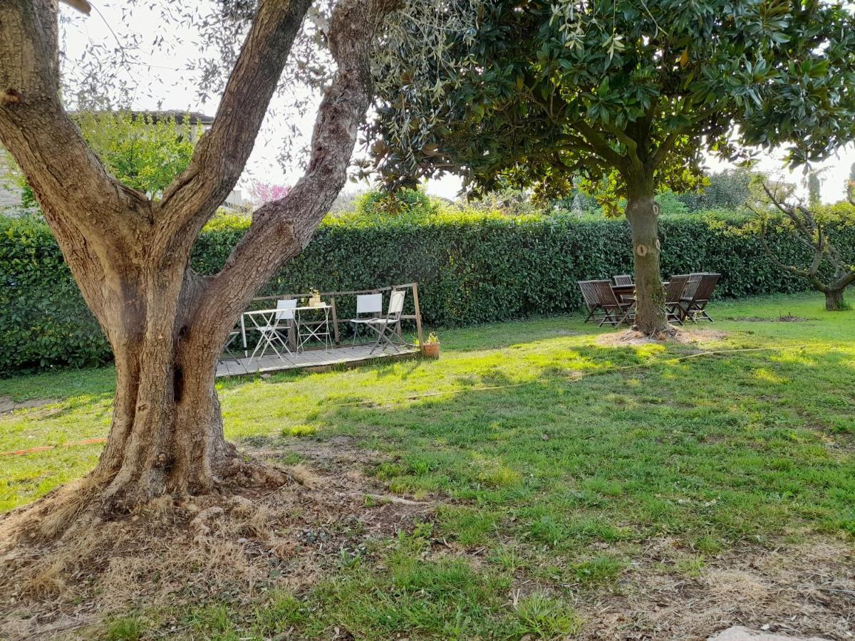 Villa La Magnolia - Private Beach Access, Garden, Views Lazise Exterior photo